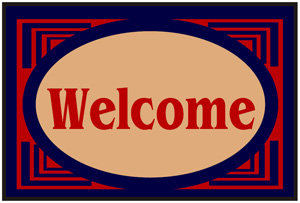 Framed Welcome Mats